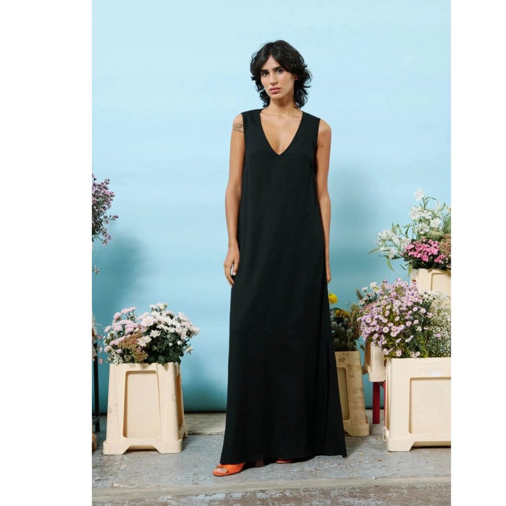 FRNCH Nahya Dress Black - Picture 3 of 12